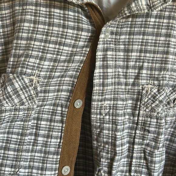 The North Face Men's Checkered Shirt Jacket - Gray - Picture 4 of 6